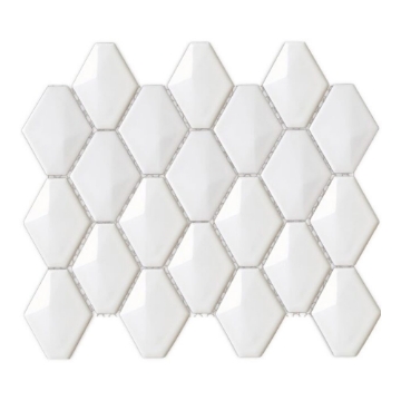 Picture of Happy Floors - Artisan Diamond Mosaic White