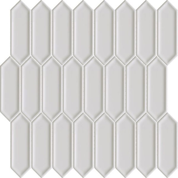 Picture of Happy Floors - Artisan Ceramic Picket Mosaic Albar