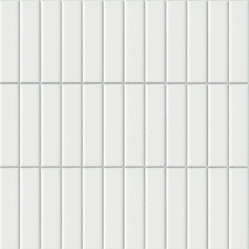 Picture of Happy Floors - Artisan Soldier Stack Mosaic White