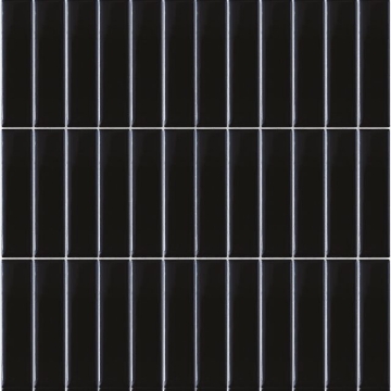 Picture of Happy Floors - Artisan Soldier Stack Mosaic Black