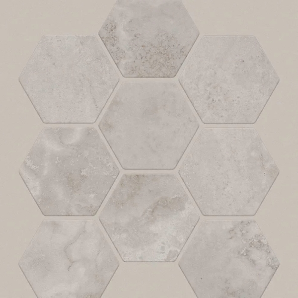 Picture of Shaw Floors - Layered Earth Hexagon Mosaic Grey