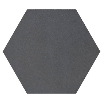 Picture of Elon Tile & Stone - Slate Hexagon Tile Grey Basalt Honed