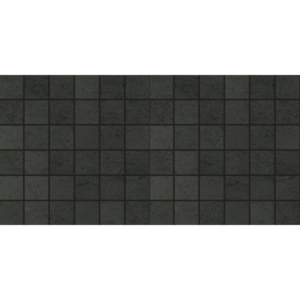 Picture of American Olean - Theoretical Mosaic Abstract Black