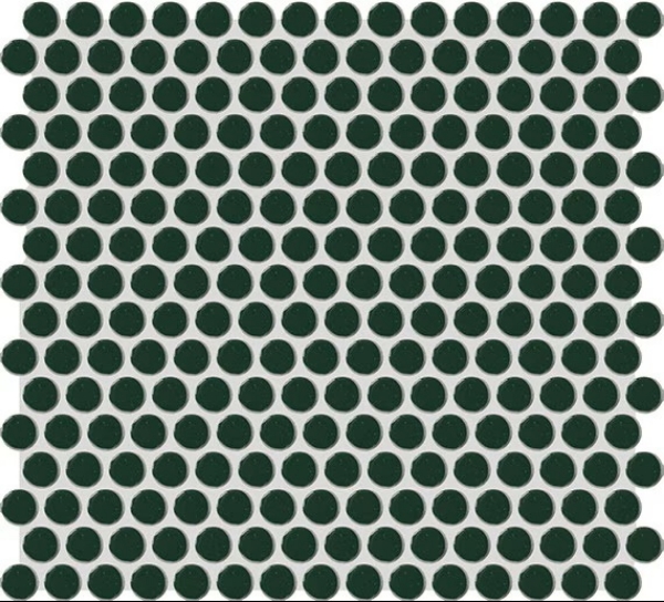 Picture of American Olean - Color Story Mosaic Penny Rounds Glossy Wisdom