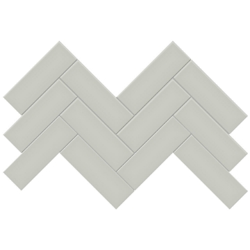 Picture of Tesoro - Soho Herringbone Mosaic Soft Sage Matte