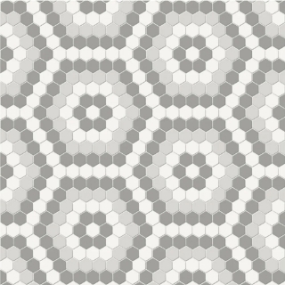 Picture of Tesoro - Soho Hexagon Pattern Mosaic Evening Blend
