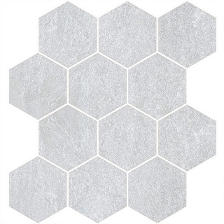 Picture of Tesoro - Titanium Hexagon Mosaic Silver Shadow