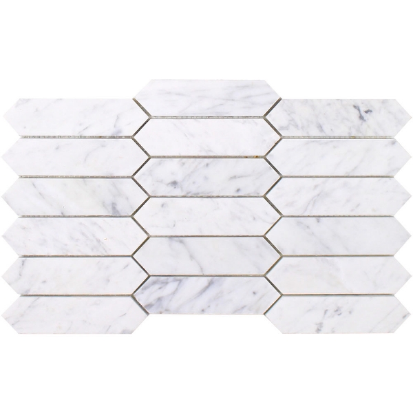 Picture of Tesoro - Venatino Goia Picket Mosaic Satin Stone