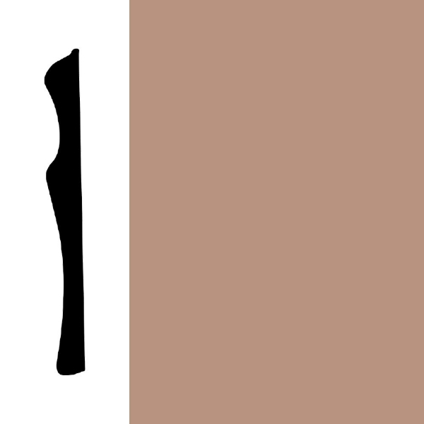 Picture of Mohawk - Sculpted Edge Wall Base 6 Toast