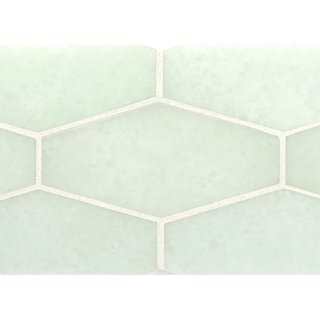 Picture of Ceramica Etc - Liquid Glass Large Elongated Hexagon Alaska