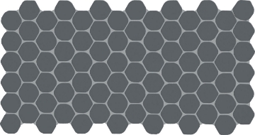 Picture of Daltile - Keystones Organic Hexagon Castlerock