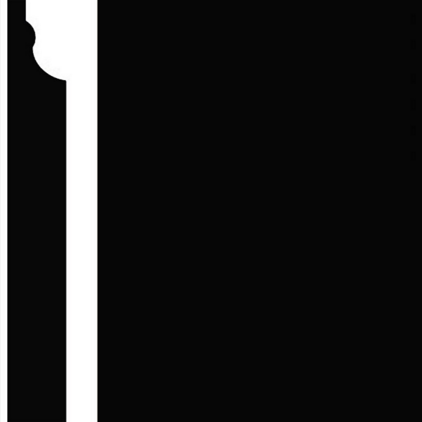 Picture of Burke - Edge Effects Illusion 3 1/4 Black