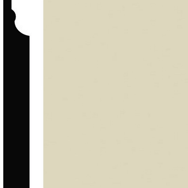 Picture of Burke - Edge Effects Illusion 3 1/4 Cream