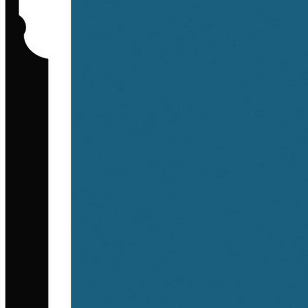 Picture of Burke - Edge Effects Illusion 3 1/4 Ocean Blue