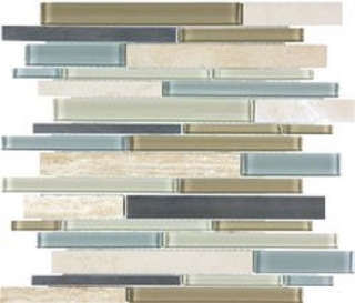 Picture of Chesapeake Flooring - Stainless Mosaic Sea Coast