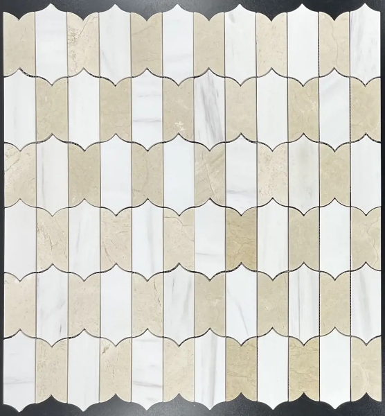 Picture of Elon Tile & Stone - Regalia Mosaics Dolomite Crema Marfil