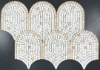 Picture of Elon Tile & Stone - Curvosa Mosaics Calacatta Gold Crema Marfil Honed