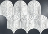 Picture of Elon Tile & Stone - Curvosa Mosaics Bianco Carrara Dual Curvosa White Thassos Honed