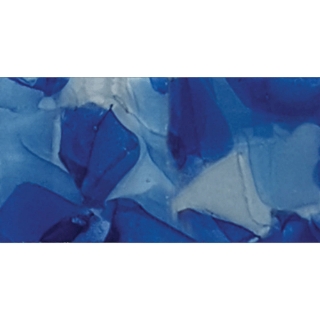 Picture of Tesoro - Flower Glass Tile 3 x 6 Iris