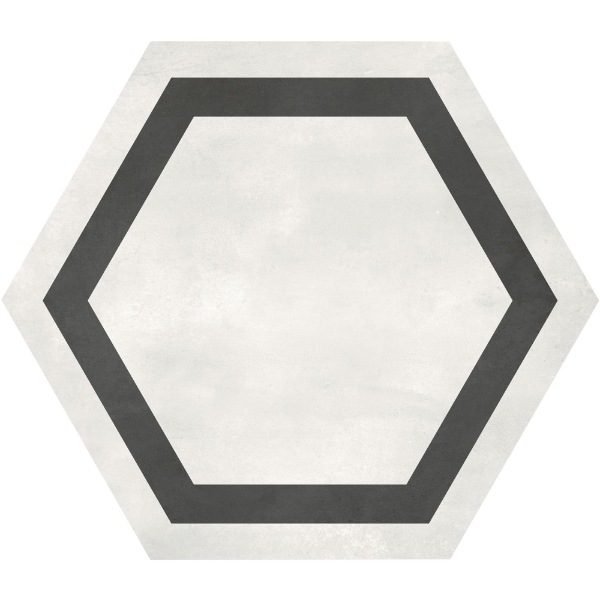 Picture of Tesoro - Form Hexagon Ivory Frame