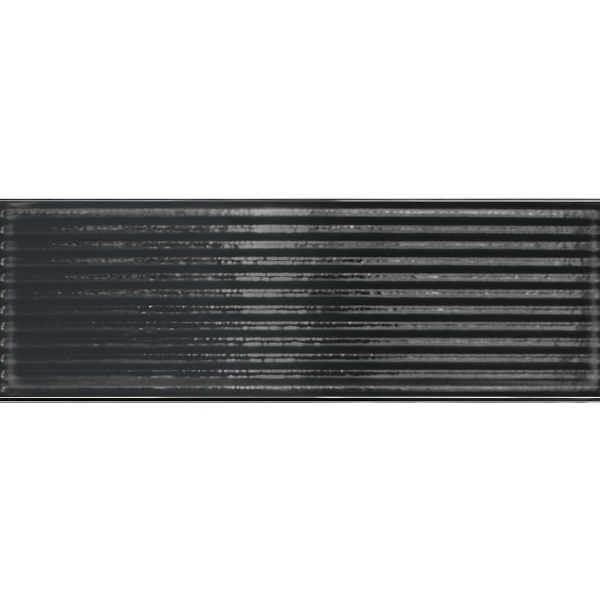 Picture of Tesoro - Glassalike 4 x 12 Gloss Nero Groove