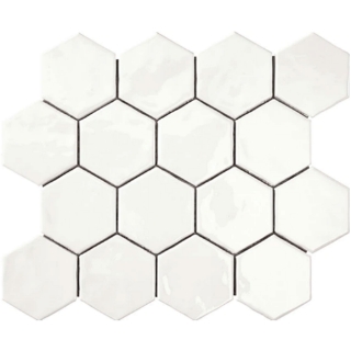 Picture of Marazzi - Artistic Reflections Hex Mosaic Arctic
