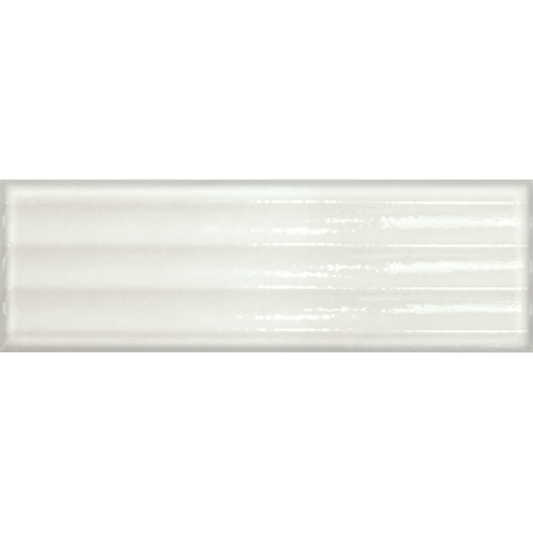 Picture of Tesoro - Glassalike 4 x 12 Gloss Bianco Fluted