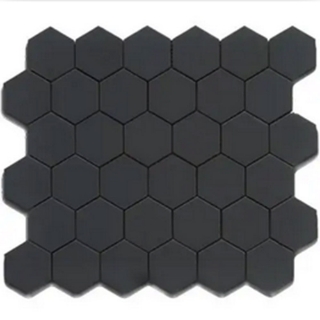 Picture of Roca - CC Mosaics Black Matte Hexagon