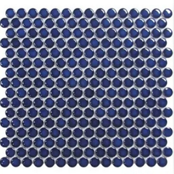 Picture of Roca - CC Mosaics Cobalt Bright Pennyround