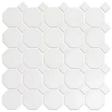 Picture of Roca - CC Mosaics Snow White Octagon