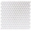 Picture of Roca - CC Mosaics White Bright Pennyround