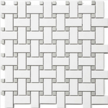 Picture of Roca - CC Mosaics White Gray Basket Weave