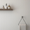 Picture of Roca - CC Mosaics White Matte Hexagon