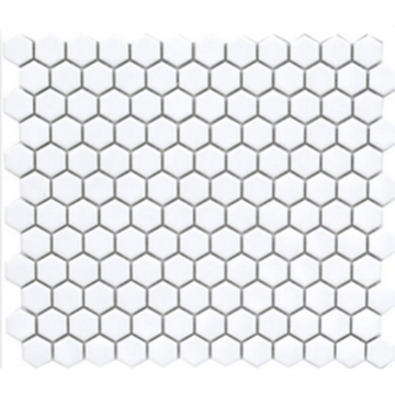 Picture of Roca - CC Mosaics White Matte Small Hexagon