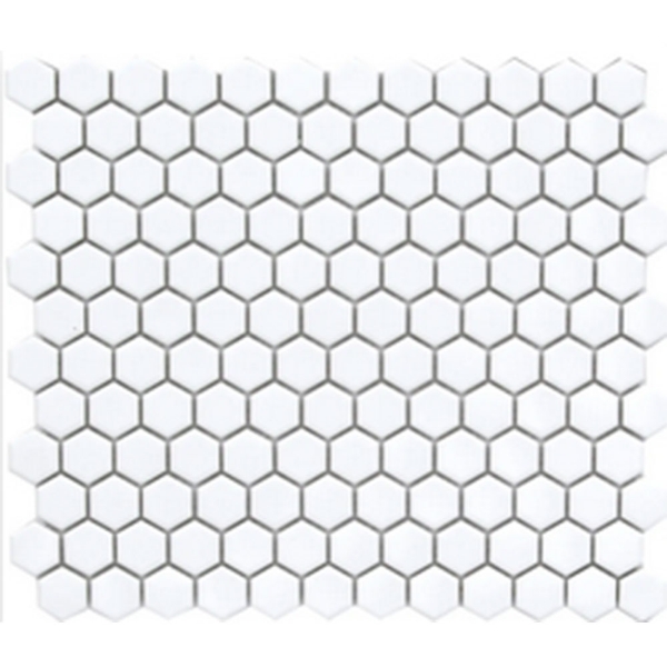 Picture of Roca - CC Mosaics White Matte Small Hexagon