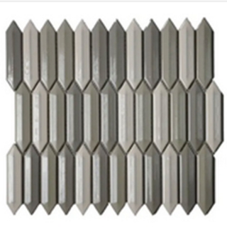 Picture of Roca - CC Mosaics Plus Mixed Gray Taupe White Bright Picket