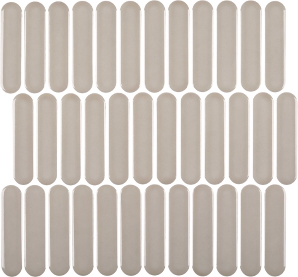 Picture of Roca - CC Mosaics Plus Taupe Bright Oval