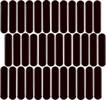 Picture of Roca - CC Mosaics Plus Black Bright Oval