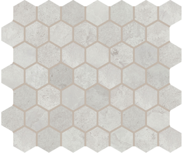 Picture of Chesapeake Flooring - Swarthmore Mosaic White Hexagon