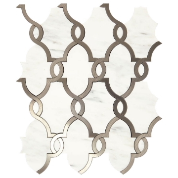 Picture of Marazzi - Castellina Basilica White Steel