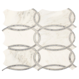 Picture of Marazzi - Castellina Trellis White Gray