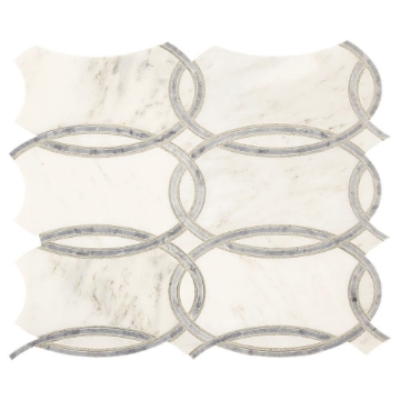 Picture of Marazzi - Castellina Trellis White Gray