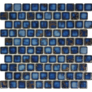 Picture of Tesoro - Harmony Mosaic 1 x 1 Terra Blue