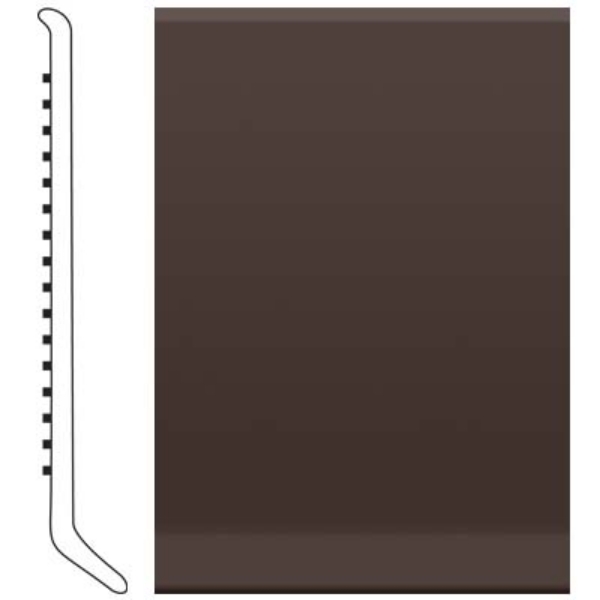 Picture of Roppe - 4 Inch 0.080 Vinyl Cove Base Brown