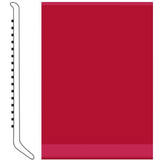 Picture of Roppe - 4 Inch 0.080 Vinyl Cove Base Red