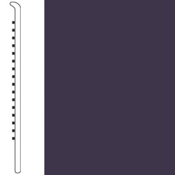 Picture of Roppe - 2.5 Inch 0.080 Vinyl No Toe Base Aubergine