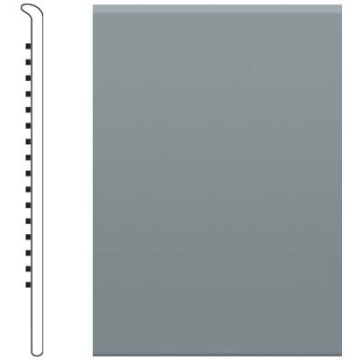 Picture of Roppe - 2.5 Inch 0.080 Vinyl No Toe Base Dark Gray