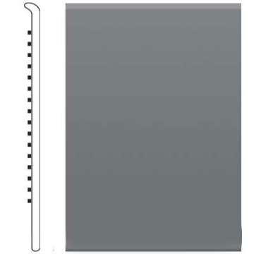 Picture of Roppe - 2.5 Inch 1/8 Vinyl No Toe Base Charcoal
