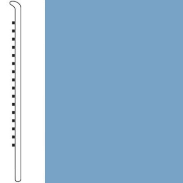 Picture of Roppe - 2.5 Inch 0.080 Vinyl No Toe Base Bluebell