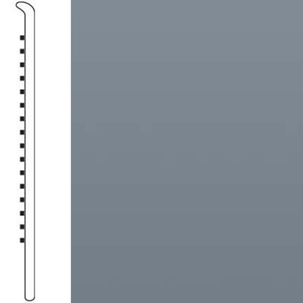 Picture of Roppe - Ready Base 4 inch 0.080 Toeless Steel Blue